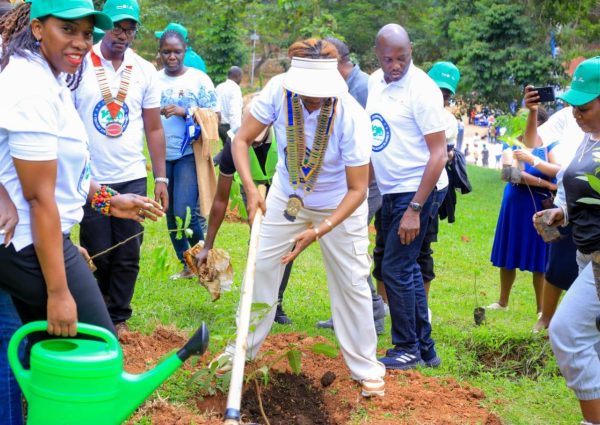 Launch of the “Plant Your Balance” initiative at Kiwamirembe Catholic Parish